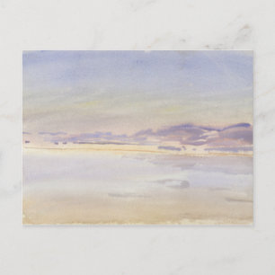 John Singer Sargent - Sunset at Sea Postkarte