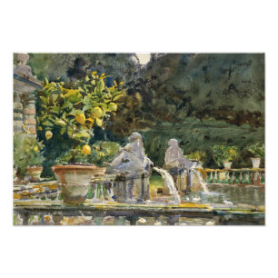 John Singer Sargent - Villa di Marlia, Lucca Fotodruck
