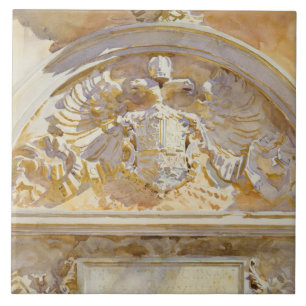 John Singer Sargent - Wappen von Charles V Fliese