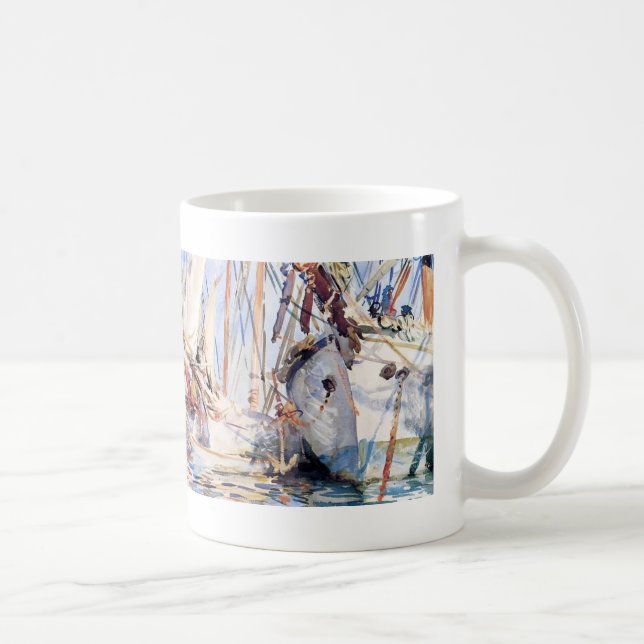 John Singer Sargent: Weiß-Schiffe Kaffeetasse (Rechts)