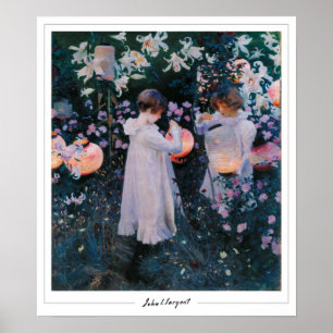 John Singer Sargent Zedign Art Poster #10