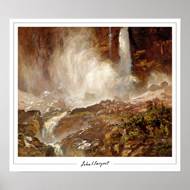 John Singer Sargent Zedign Art Poster #100-2 (Vorne)