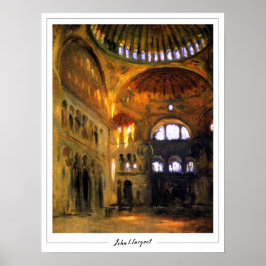 John Singer Sargent Zedign Art Poster #163-2