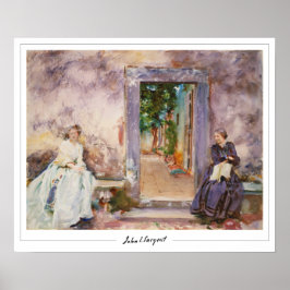 John Singer Sargent Zedign Art Poster #171-2