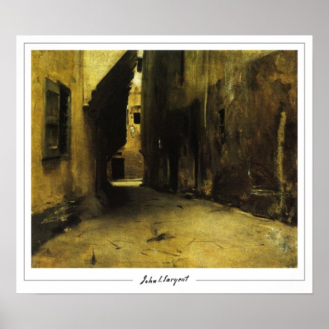 John Singer Sargent Zedign Art Poster #337 (Vorne)