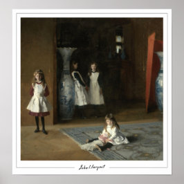 John Singer Sargent Zedign Art Poster #37-2