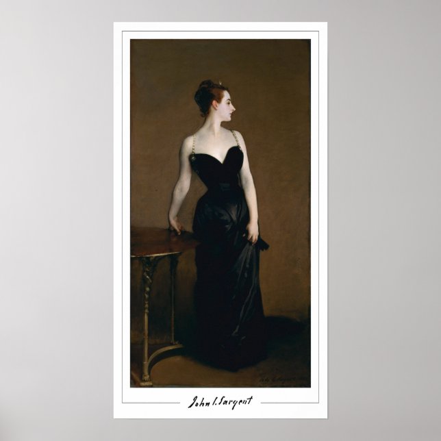John Singer Sargent Zedign Art Poster #62-2 (Vorne)
