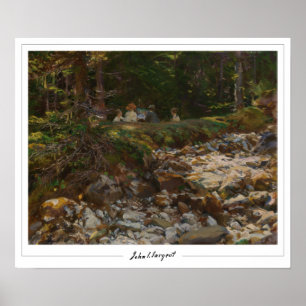 John Singer Sargent Zedign Art Poster #7