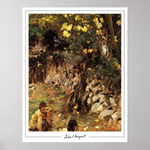 John Singer Sargent Zedign Poster d'art #20-2