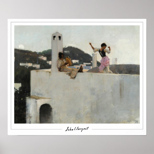 John Singer Sargent Zedign Poster d'art #223 (Devant)