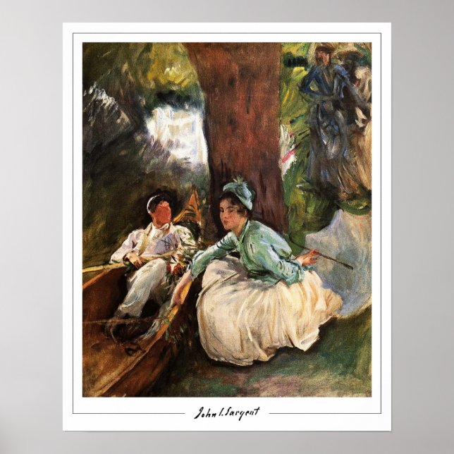 John Singer Sargent Zedign Poster d'art #358 (Devant)