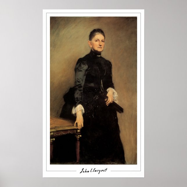John Singer Sargent Zedign Poster d'art #431-2 (Devant)