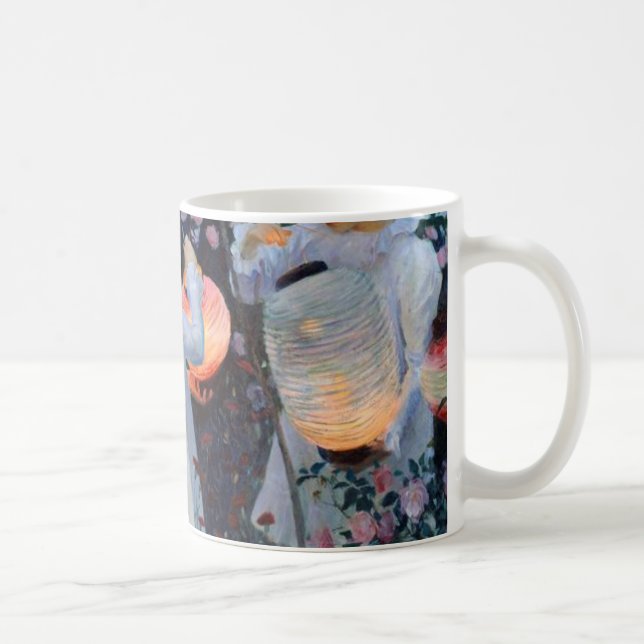 John Singer Sargent's Carnation, Lily, Lily, Rose Kaffeetasse (Rechts)