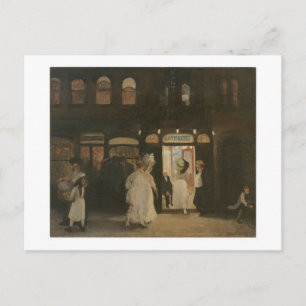 John Sloan, The Haymarket, Sixth Avenue Postkarte