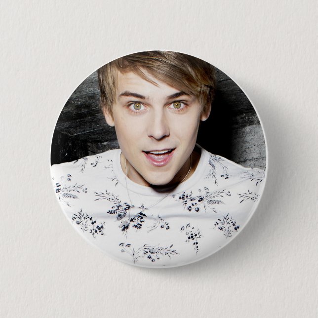 (John) Standard, 5,7 cm (2,25") rundes Abzeichen Button (Vorderseite)