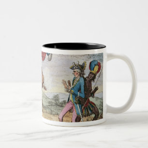 John Stier triumphierend Zweifarbige Tasse