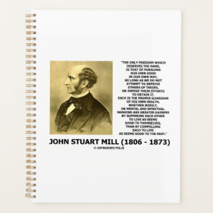 John Stuart Mill Freedom auf eigene gute Weise Planer