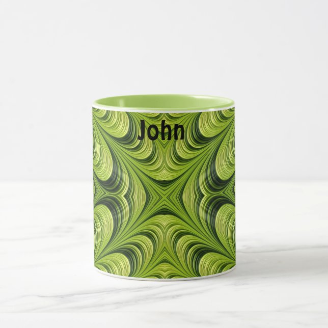 JOHN ~ Tasse personalisiert ~ zany ungewöhnlich (Zentrum)