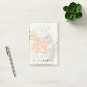 John Tenniel   Weißes Kaninchen Post-it Klebezettel