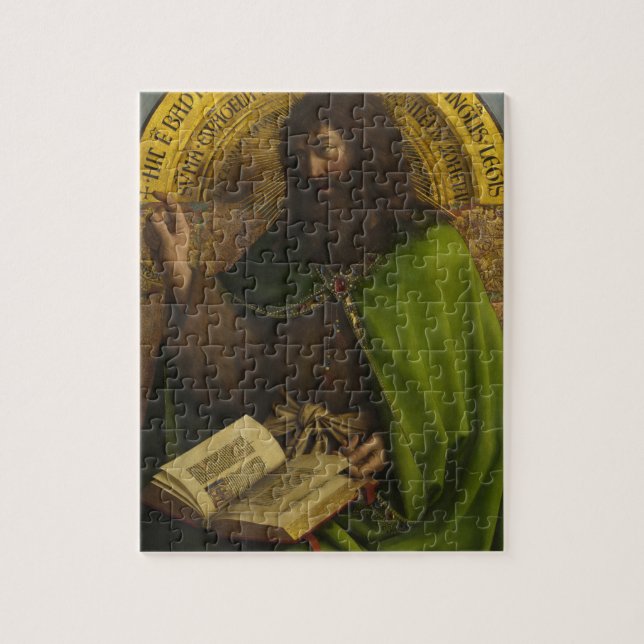 John the Baptist, The Gent Altarpiece von van Eyck (Vertikal)