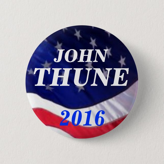 John Thune 2016 Button (Vorderseite)