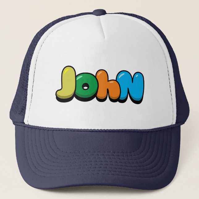 John Trucker Hat Truckerkappe (Vorderseite)