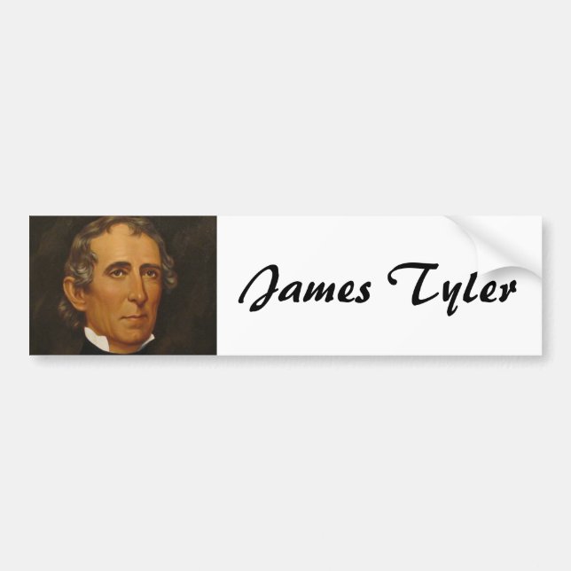John Tyler 10 Autoaufkleber (Vorne)