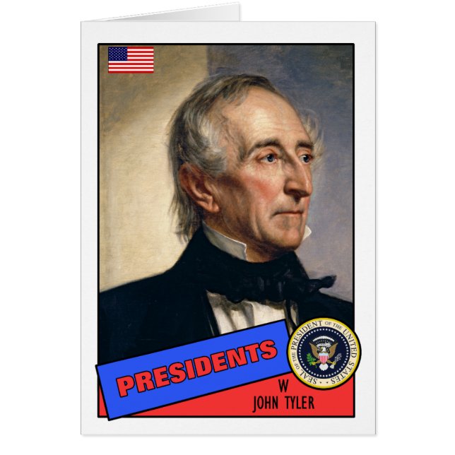 John Tyler Baseball Card (Vorne)