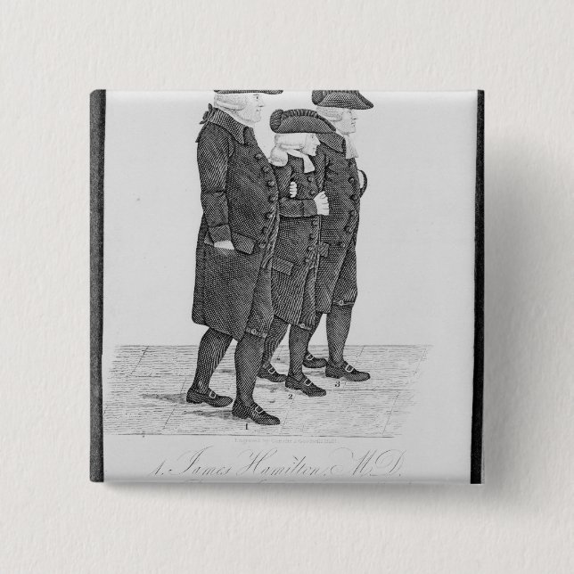 John Wesley, der in Edinburgh zwischen James geht Button (Vorderseite)