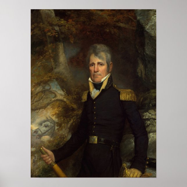 John Wesley Jarvis General Andrew Jackson Poster (Vorne)