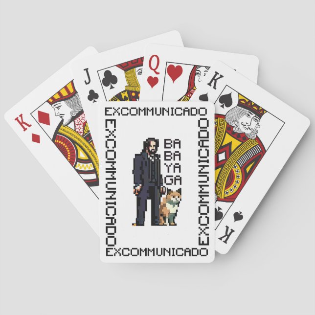 John Wick - Baba Yaga Spielkarten (Rückseite)