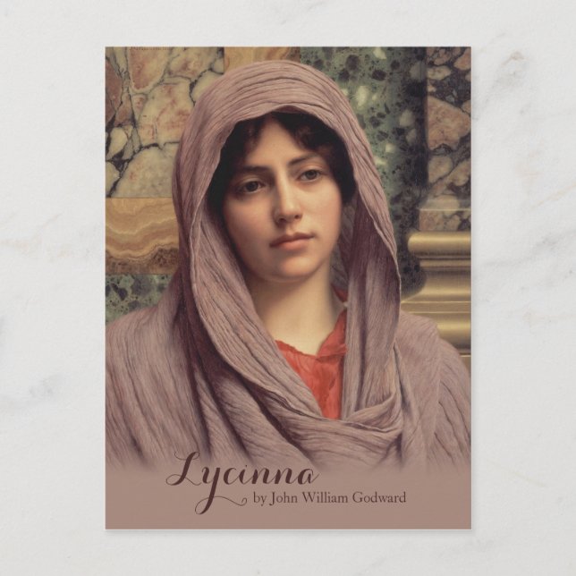 John William Godward Lycinna CC0031 Carte postale (Devant)