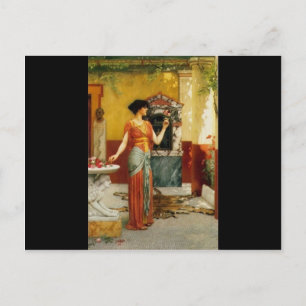 John William Godward - The Bouquet Postkarte