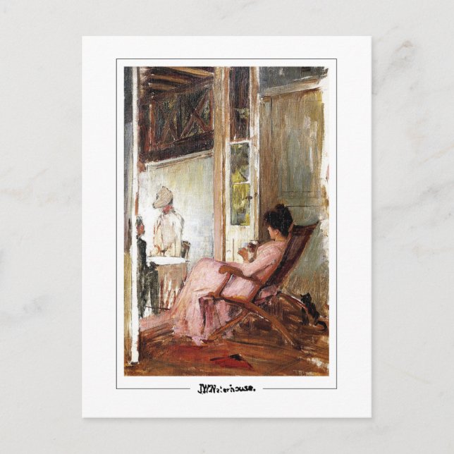 John William Waterhouse #74 - Fine Art Postcard Postkarte (Vorderseite)