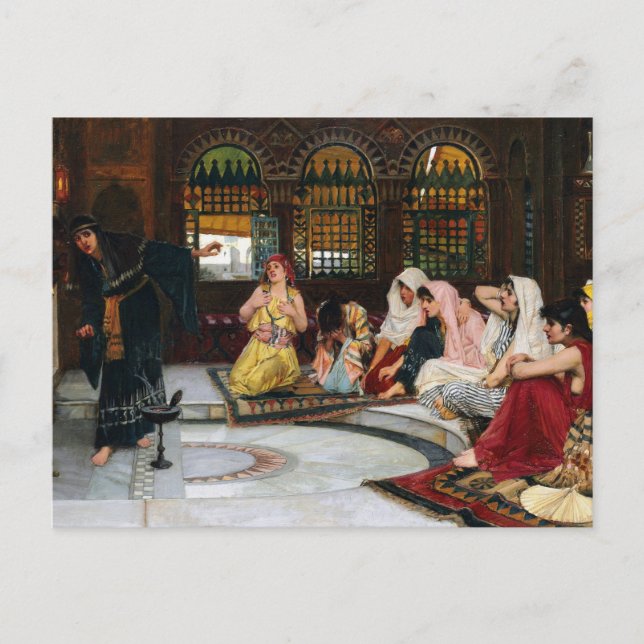 John William Waterhouse Consulting the Oracle Postkarte (Vorderseite)