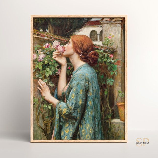 John William Waterhouse Das Soul der Rose 1908 Poster (Von Creator hochgeladen)