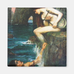John William Waterhouse der Sirene-Magnet Magnet