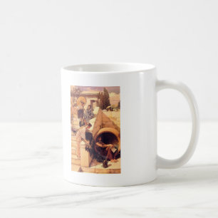 John William Waterhouse- Diogenes Kaffeetasse