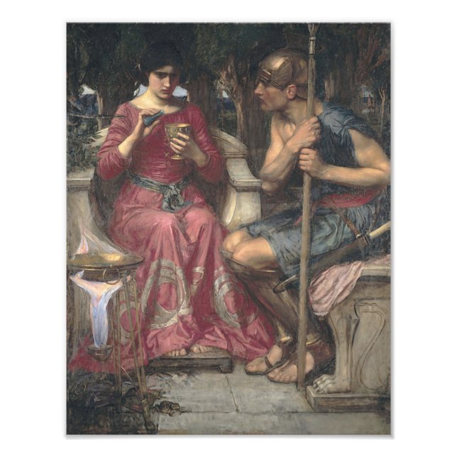 John William Waterhouse Jason and Medea" Print Fotodruck (Vorne)