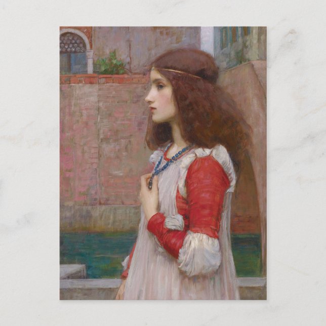 John William Waterhouse Juliet Shakespeare CC1100 Postkarte (Vorderseite)