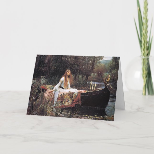 John William Waterhouse Karte (Vorderseite)