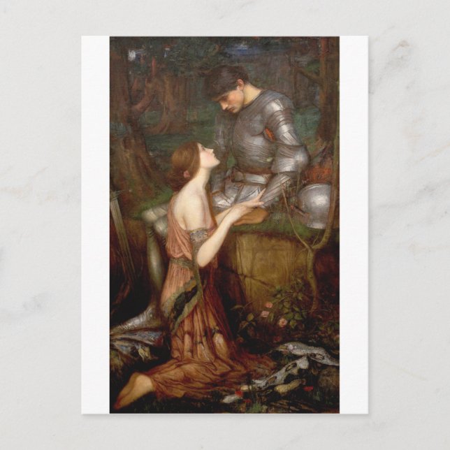 John William Waterhouse - Lamia Postkarte (Vorderseite)