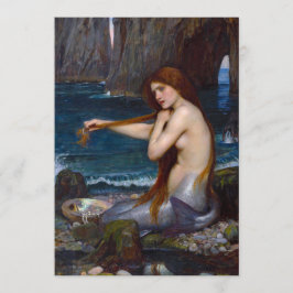 John William Waterhouse-Meerjungfrau-Einladungen Einladung