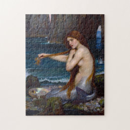 John William Waterhouse Mermaid Art Puzzle