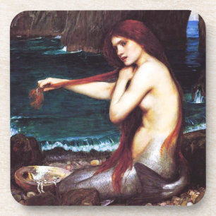 John William Waterhouse Mermaid Untersetzer