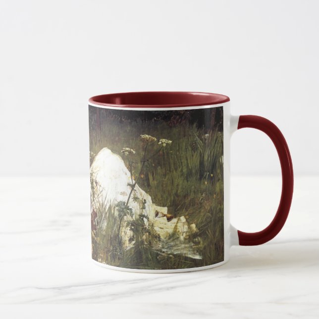 John William Waterhouse - Ophelia 1889 Tasse (Rechts)