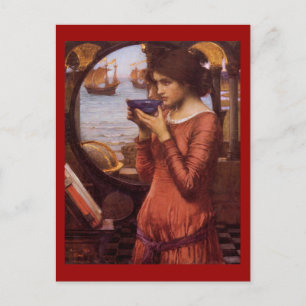 John William Waterhouse - Schicksal Postkarte