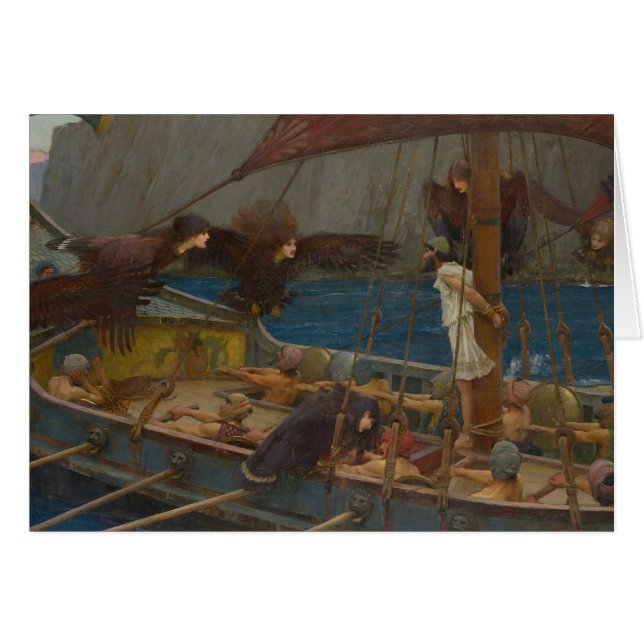 John William Waterhouse - Ulysses und die Sirens (Vorderseite (Horizontal))