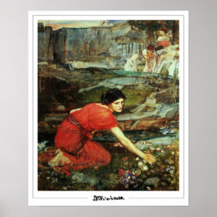 John William Waterhouse Zediging Art Poster #7