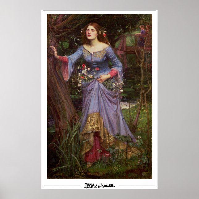John William Waterhouse Zedign Art Poster #10 (Vorne)